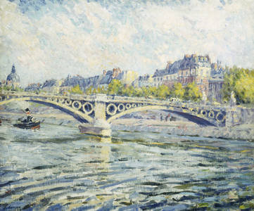 The Seine, Paris; La Seine a Paris, 1904 (oil on canvas)
