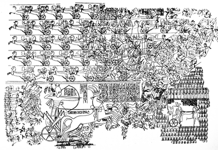 The Battle of Kadesh (also Kadesh) between the Egyptian Empire under Ramesses II and the Hittite Empire under Muwatalli II