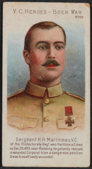 Sergeant H.R. Martineau, VC (litho)