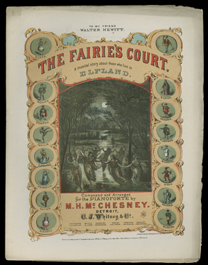 The Fairies Court, 1874 (print)