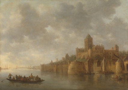 The Valkhof in Nijmegen, 1641 (oil on canvas)