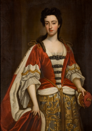 Portrait of Mary Boyle, Duchess of Queensberry (oil on canvas)
