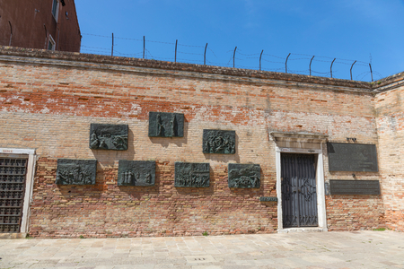 Deportation Memorial, Campo di Ghetto Nuovo, Venice, Italy