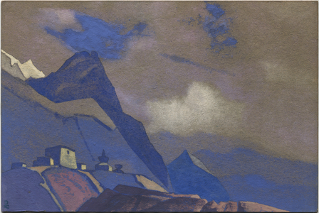 Tibet, near the Brahmaputra, 1936 (tempera on cardboard)