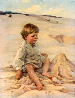 A little Briton (colour litho)