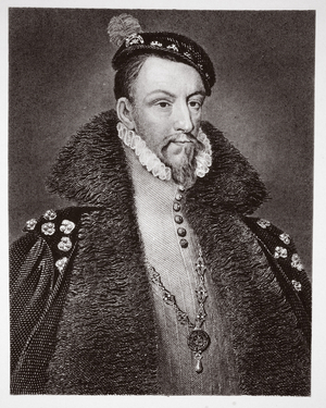 Thomas Radclyffe, Earl of Sussex, engraved by H. Robinson (engraving)