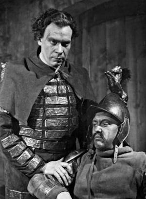 Ewald Balser and Paul Dahlke in 'Coriolanus', 1937 (b/w photo)