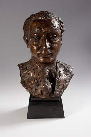 Alexander Margulies, 1942 (bronze on granite base)