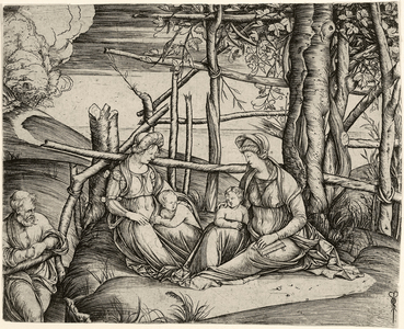 The Holy Family with St. Elizabeth and the Infant St. John, c. 1499-1501