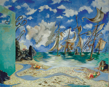 La côte de Bretagne, 1935 (oil on canvas)