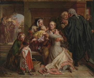 Not Guilty, 1859 (oil on canvas)
