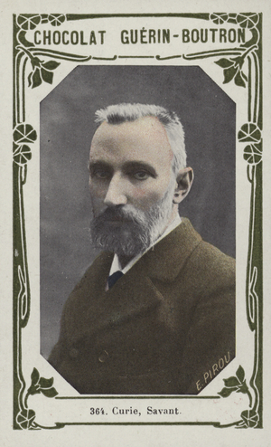 Curie, Savant (coloured photo)