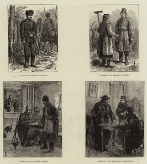 The Nihilists in Russia (engraving)
