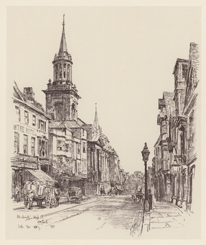 All Saints (litho)