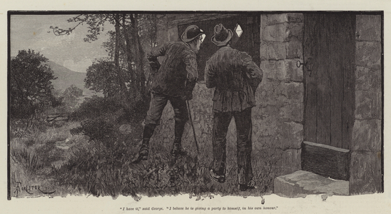 To Call Her Mine, by Walter Besant (engraving)