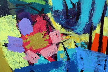 Abstract 33, 2014 (acrylic on board)