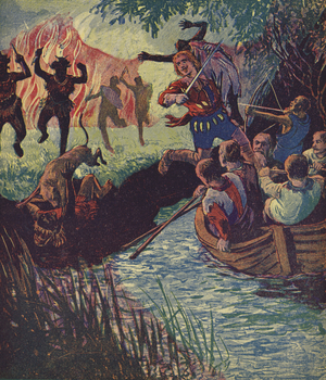 Klaus Störtebeker (colour litho)