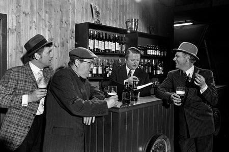 Oslo 19700513. A new film about the Olsenband, a sequel to the first film is under …, 1970 (photo)