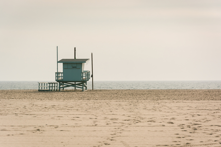 Lifeguard Stands in Venice, Los Angeles 04, Los Angeles, California, United States, 2015 (photo)