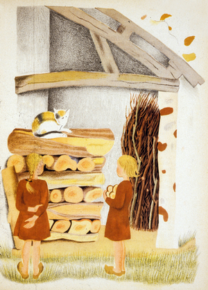 Les Contes du Chat Perche by Marcel Ayme, 1950 (illustration)