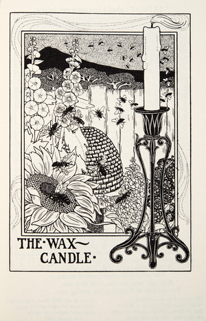 The Wax Candle, from Fontaine Fables, pub. 1905 (engraving)