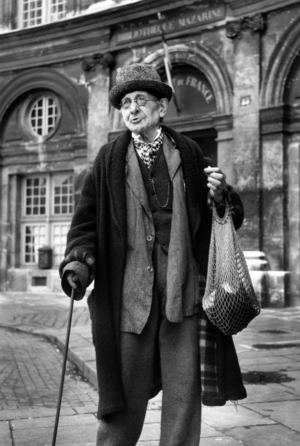 Paul Leautaud (1872-1956) French Writer Couldn'T Enter The Academie Because of An Inspector Who Didn'T Know Who He Was, June 4, 1953 (b/w photo)