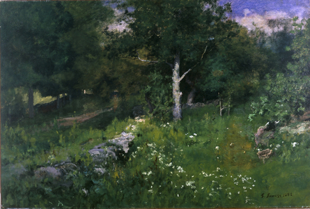 Summer Foliage, 1883 (oil on canvas)