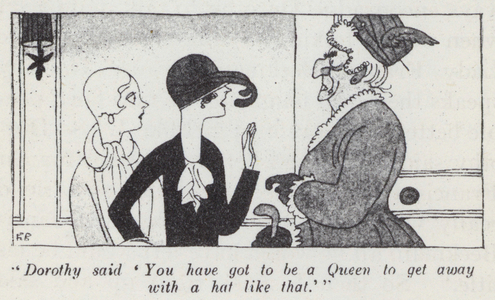 Illustration for Gentlemen Prefer Blondes by Anita Loos (litho)