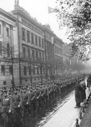 Stahlhelm march in honor of the birthday of Adolf Hitler, 1933