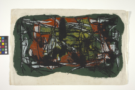 Untitled, c.1945 (screen print on cream wove paper)
