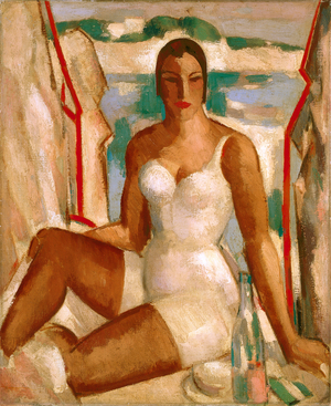 Megevian, 1931 (oil on canvas)