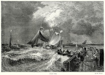 Calais Pier (engraving)