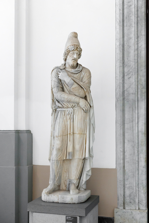 Statue of Dacians, late 2nd-early 3rd century AD, from Rome (marble)