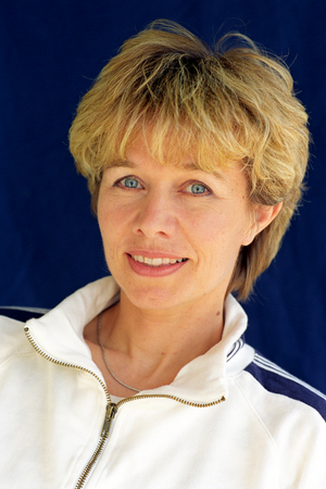 Oslo 19950613: Gunvor Hals, Programmer NRK, photographed in connection with a boat trip organized by …, 1995 (photo)