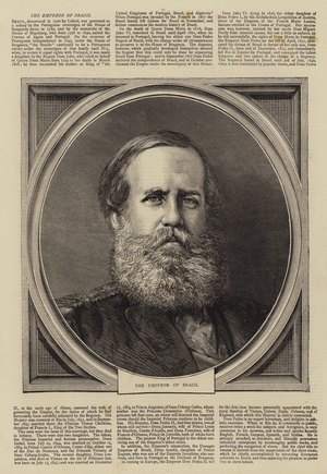 The Emperor of Brazil (engraving)