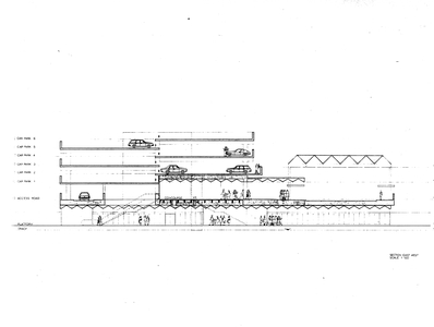 Regent Centre Metro Station Plan, 1975-77 (litho)