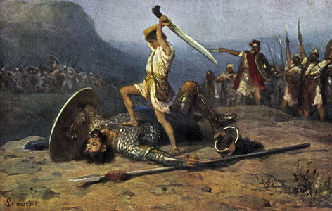 David and Goliath (print)
