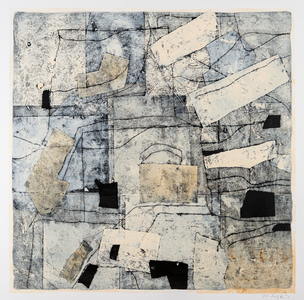 Timeline, 2016 (monotype on paper)