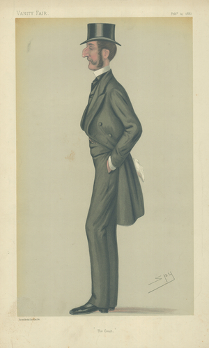 Colonel Robert Nigel Fitzhardinge Kingscote (colour litho)