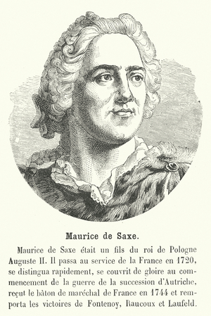 Maurice de Saxe (engraving)