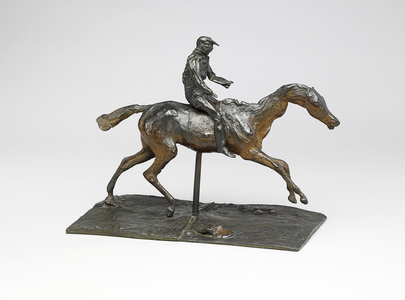 Horse with Jockey, 1878/1881 or early 1890s; cast 1919/1921 (bronze)