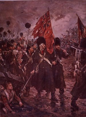 Saving the Colours, the Guards at Inkerman during the Crimean War in 1854, 19th century