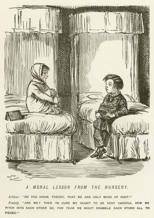 A Moral Lesson from the Nursery (engraving)