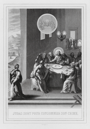 Judas Sort Pour Consommer Son Crime (engraving)