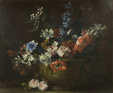 Flower Piece, c.1690 (oil on canvas)