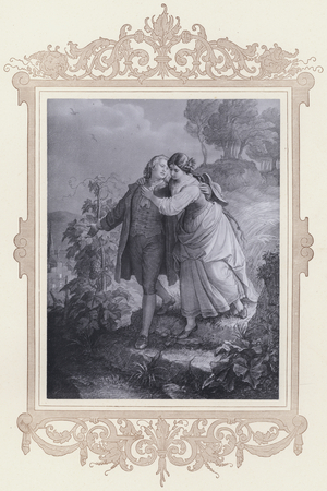 Hermann Und Dorothea (litho)