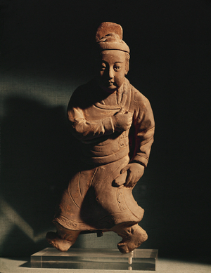 Actor in character costume