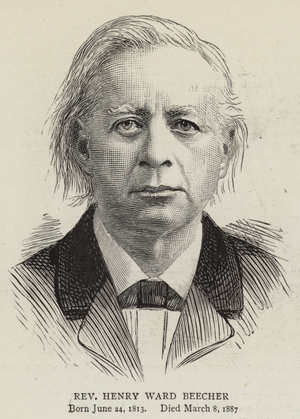 Reverend Henry Ward Beecher (engraving)