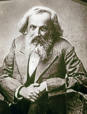 Portrait of Dmitri Ivanovich Mendeleev (photo)