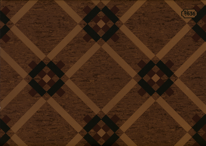 Linoleum sample from Barry’s of Kirkcaldy, 1935-36 (colour litho)